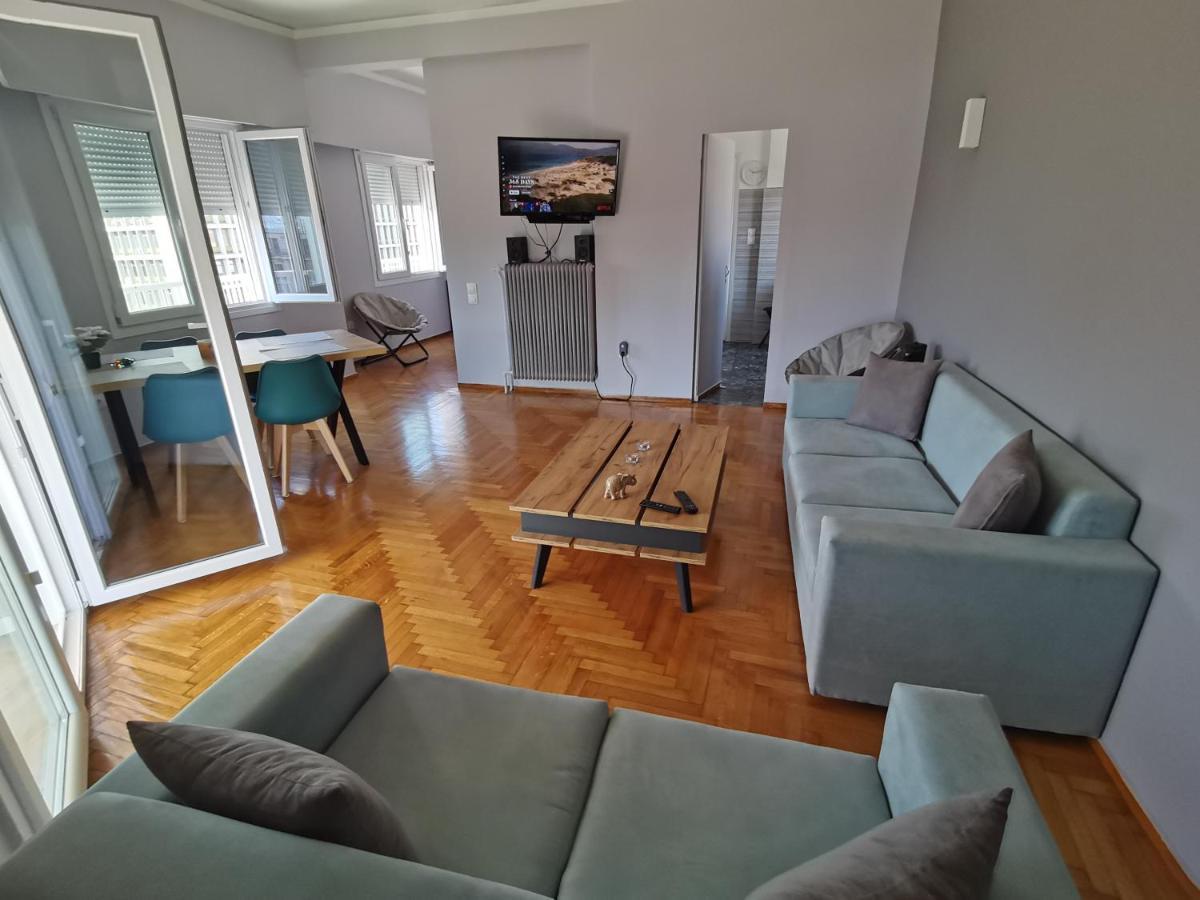 Apartmán Penthouse Spacious W Super Wifi & Terrace, 2 Min From Metro Atény Exteriér fotografie